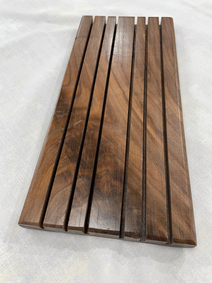 Handcrafted Wood Ruler Holder - Table