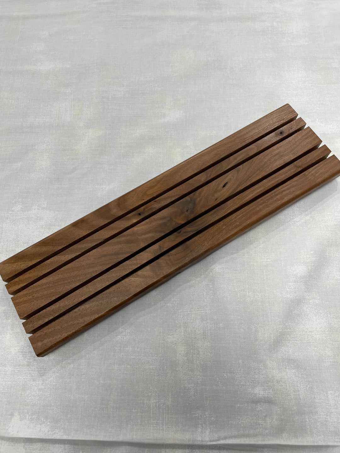 Handcrafted Wood Ruler Holder - Table