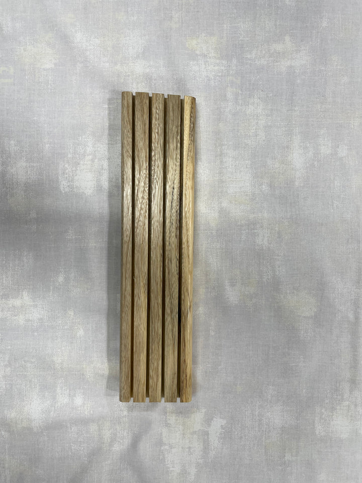 Handcrafted Wood Ruler Holder - Table