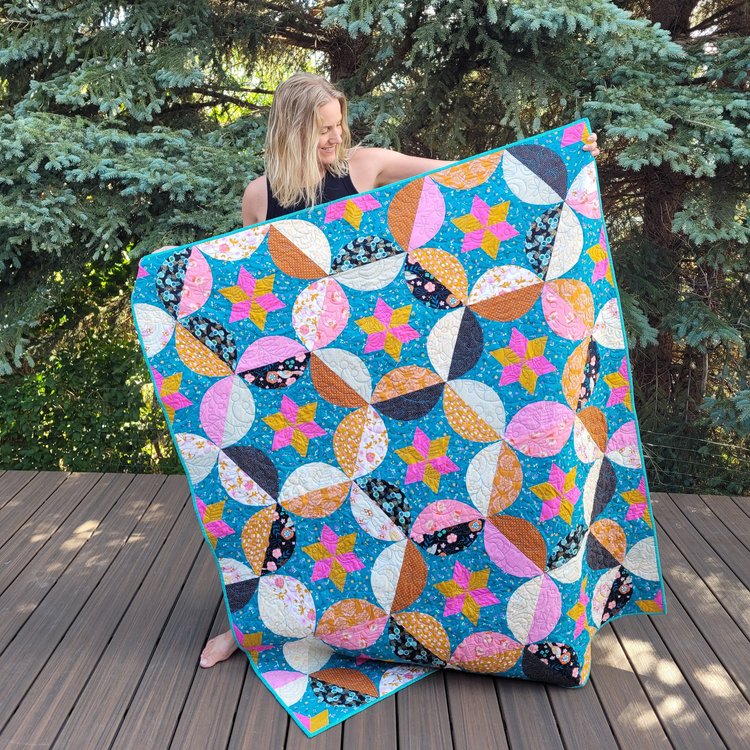 Helix Nebula Quilt Pattern