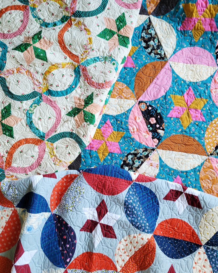 Helix Nebula Quilt Pattern