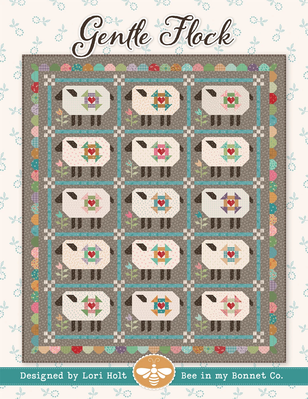Gentle Flock Quilt Pattern - Lori Holt