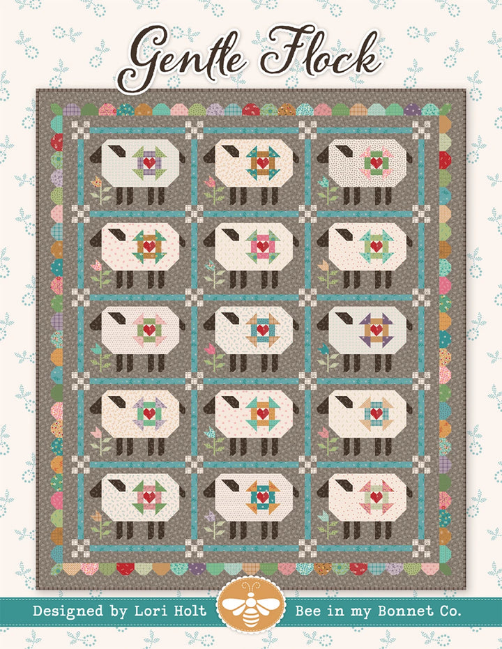 Gentle Flock Quilt Pattern - Lori Holt