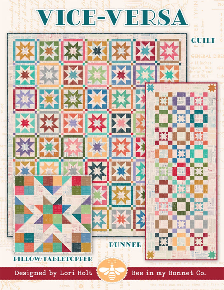 Vice-Versa Quilt Pattern - Lori Holt