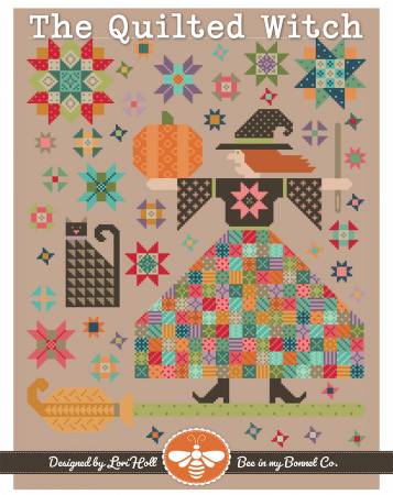 The Quilted Witch Cross Stitch Pattern
