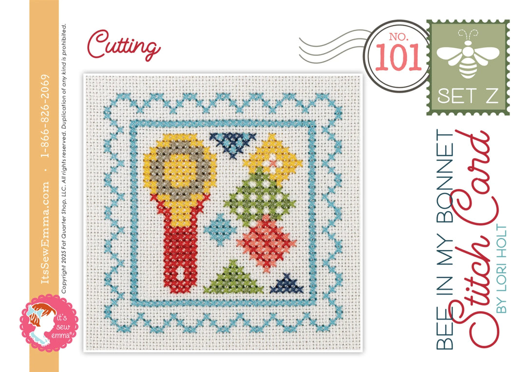 Bee In My Bonnet Stitch Cards Set Z