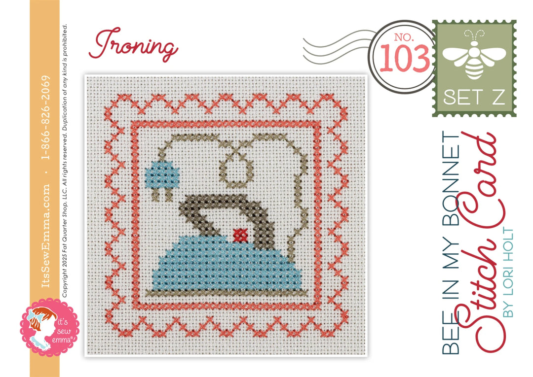 Bee In My Bonnet Stitch Cards Set Z