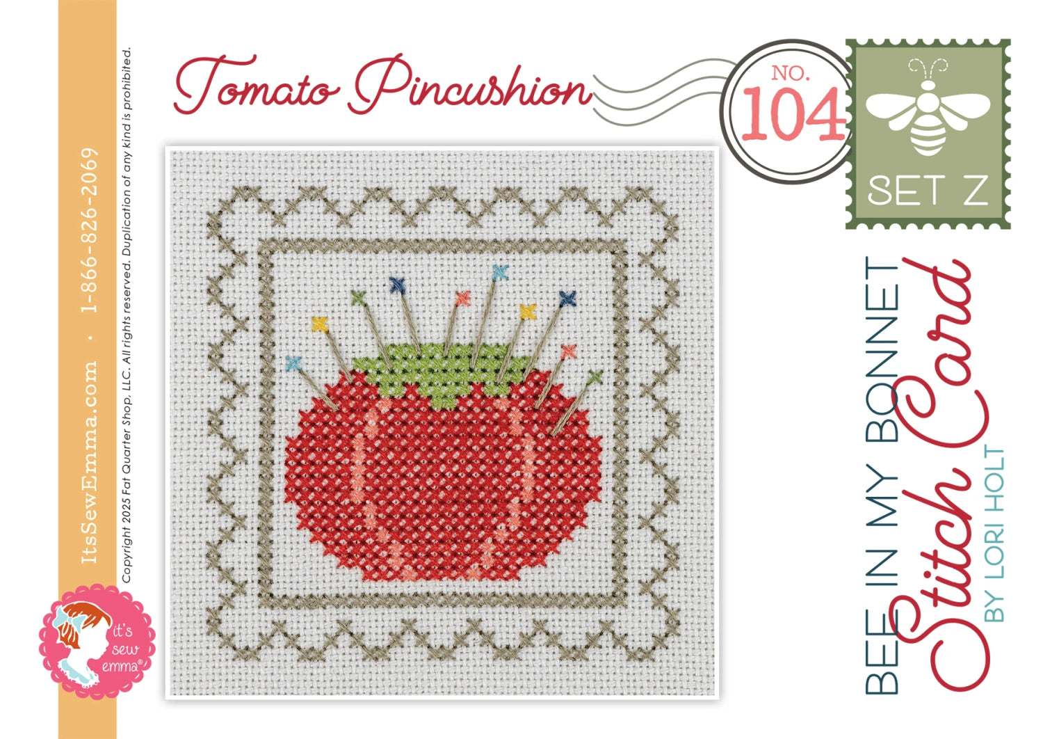 Bee In My Bonnet Stitch Cards Set Z
