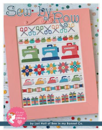 Sew by Row Cross Stitch Pattern - Lori Holt for Bee in my Bonnet