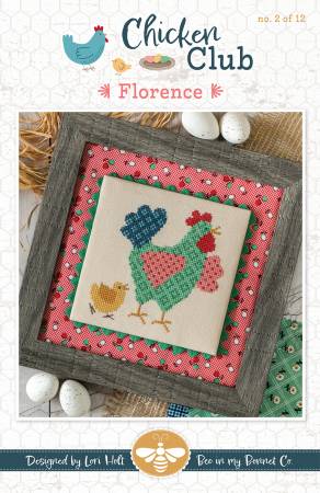 Chicken Club Cross Stitch Pattern Florence - Month 2