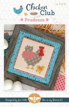 Chicken Club Cross Stitch Pattern Prudence - Month 6