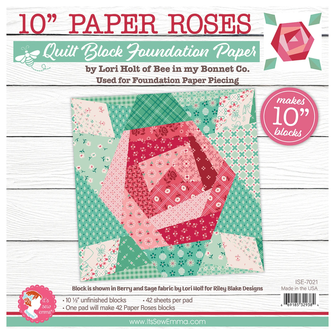 Paper Roses 10in Foundation Paper Pad