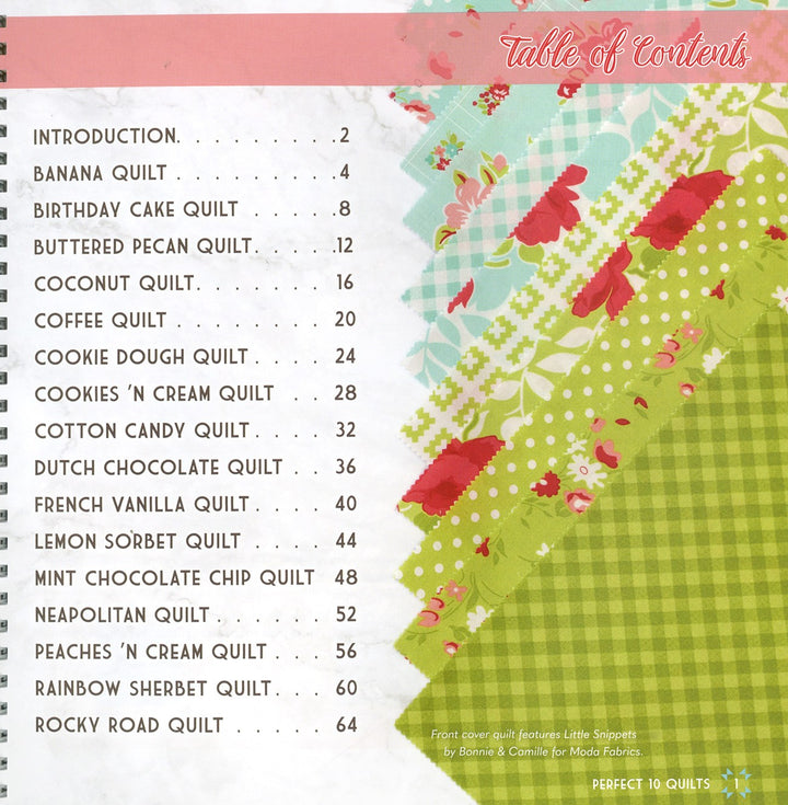 Perfect 10 Quilts Book