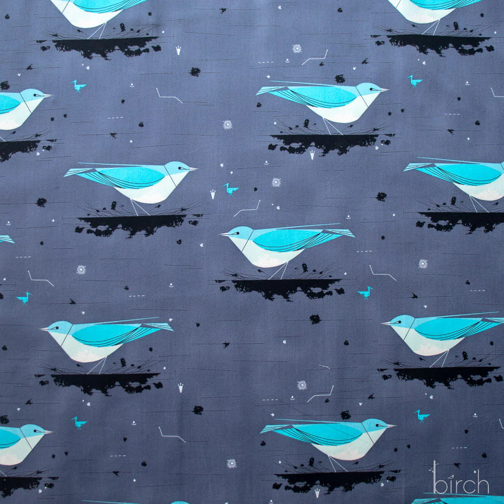 Iconic Vol. 2 - Iconic Mountain Bluebird Poplin - CH-453-BOLT