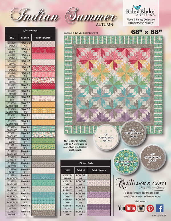 Indian Summer by Quiltworx