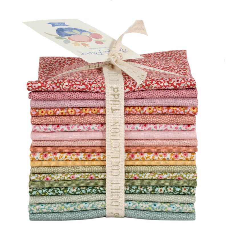 Tilda - Something Blue Applique Flowers - F8 bundle