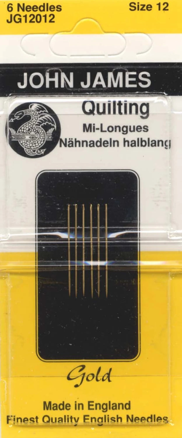 John James Between / Quilting Needles Size 12 12ct