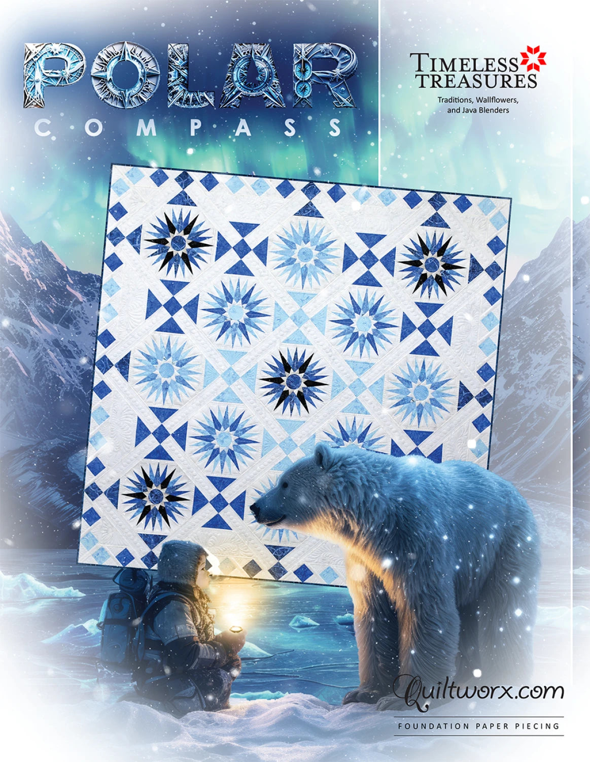 Polar Compass - Quiltworx - Judy Niemeyer Quilting