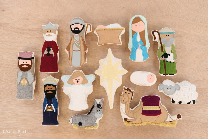 Nativity Stuffies - Kimberbell