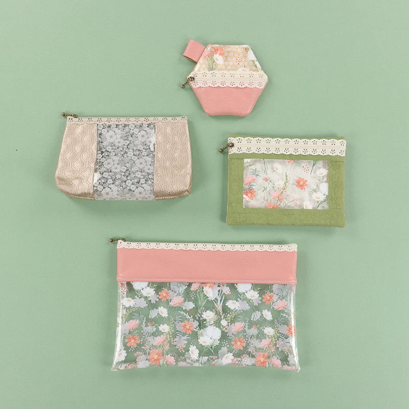 Peek-A-Bloom Zipper Pouches (Redemption Card) - Kimberbell