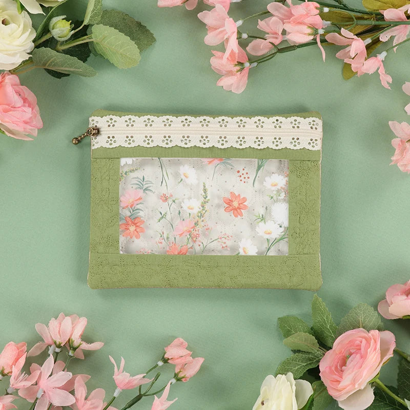 Peek-A-Bloom Zipper Pouches (Redemption Card) - Kimberbell
