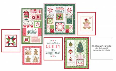 A Quilty Little Christmas - Machine Embroidery