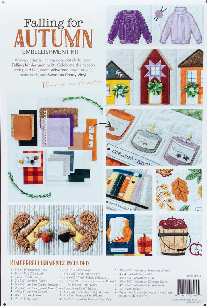 Falling For Autumn Embellishment Kit