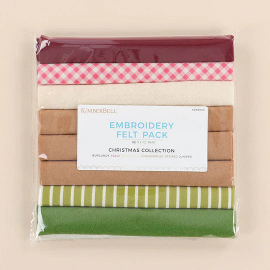 Christmas Collection Pack Embroidery Felt - Kimberbell
