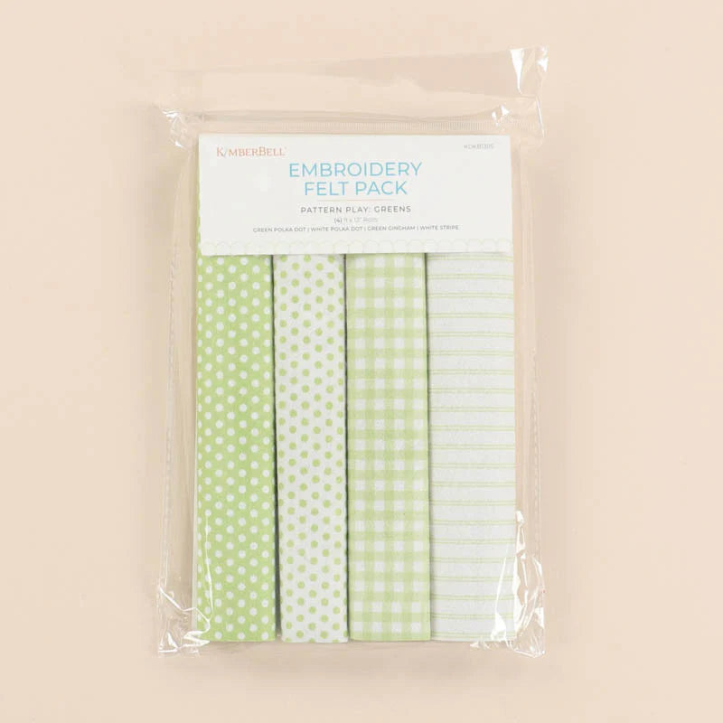 Embroidery Felt Pack: Greens - Kimberbell