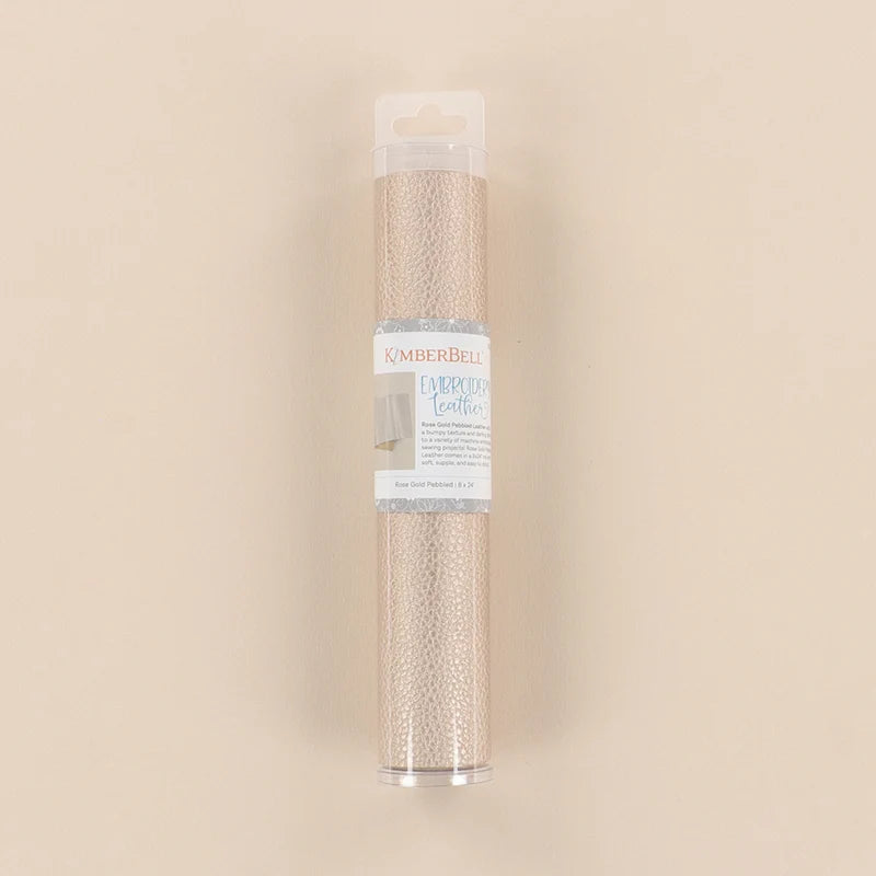 Rose Gold Pebbled Leather - Kimberbell