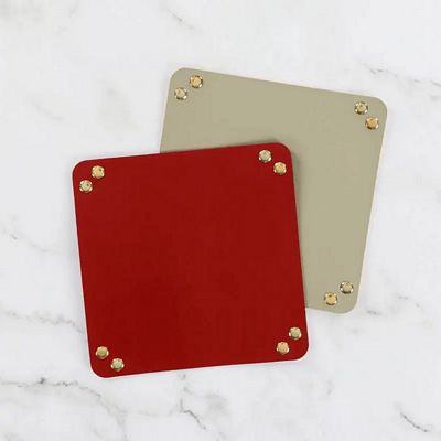 Kimberbell - Snap Trays - Red and Tan