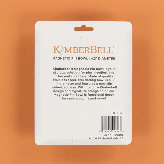 Magnetic Pin Bowl - Orange - Kimberbell
