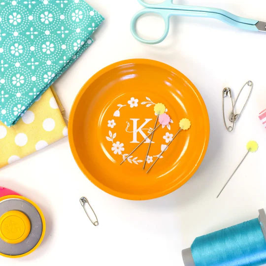 Magnetic Pin Bowl - Orange - Kimberbell