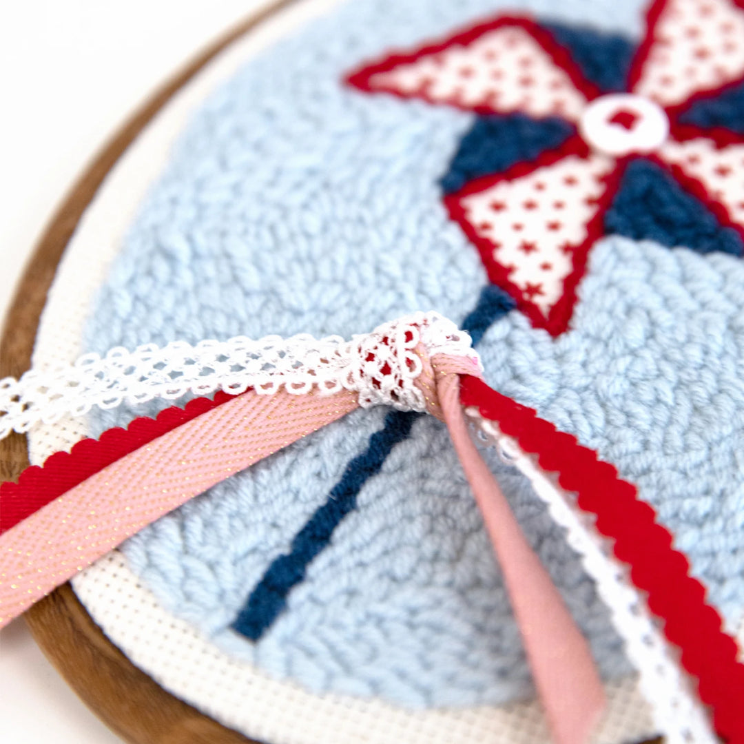 Patriotic Party! Punch Needle Embroidery Kit