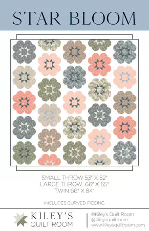 Star Bloom Quilt Pattern - Kiley's Quilt Room