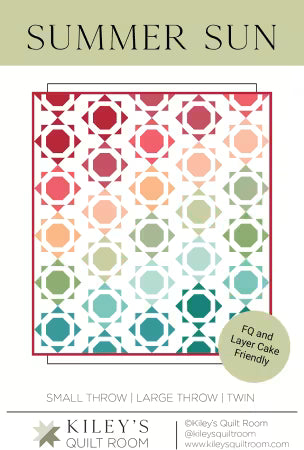 Summer Sun Quilt Pattern - Kiley's Quilt Room