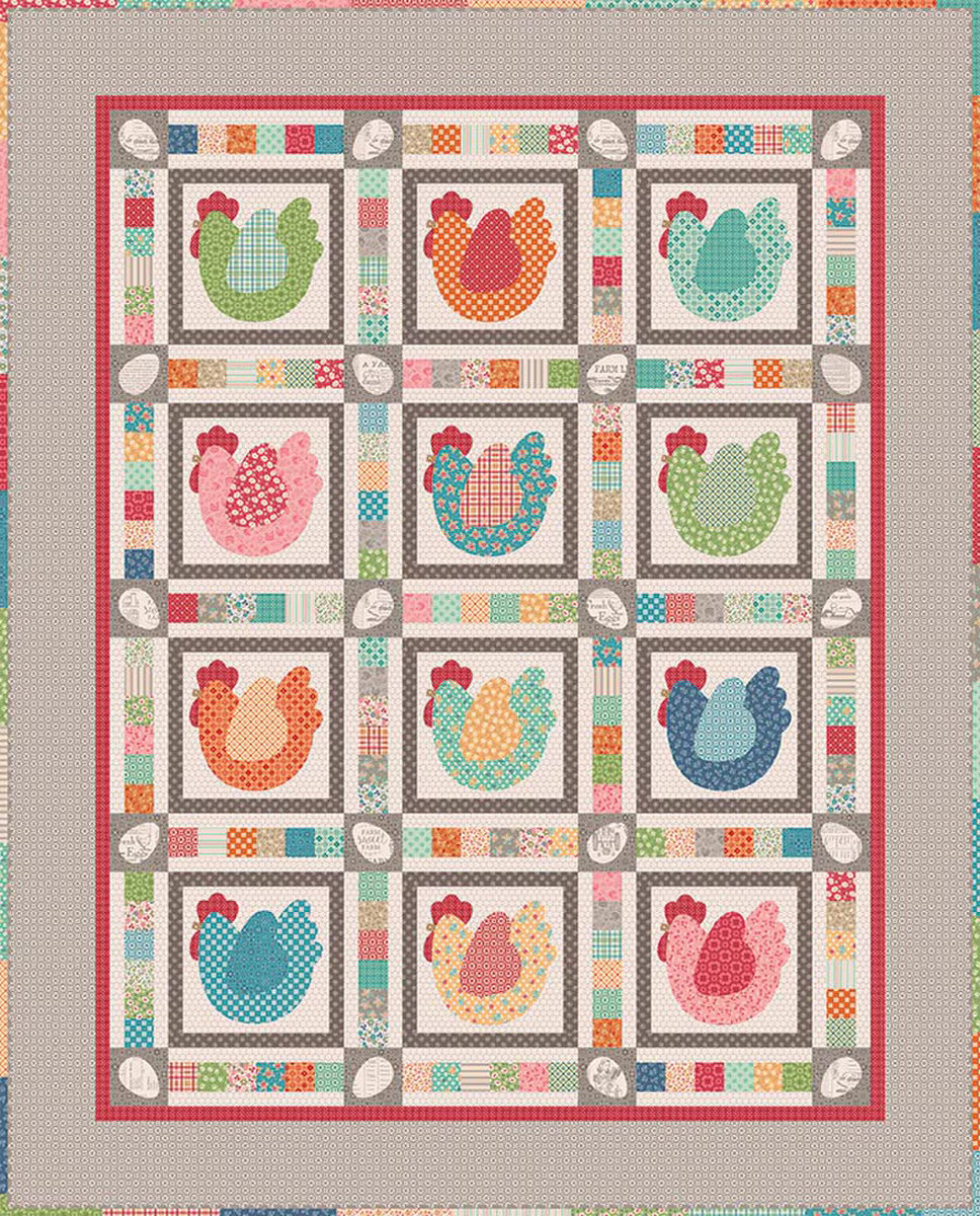 Farmer's Daughter - The Hen House Quilt Kit