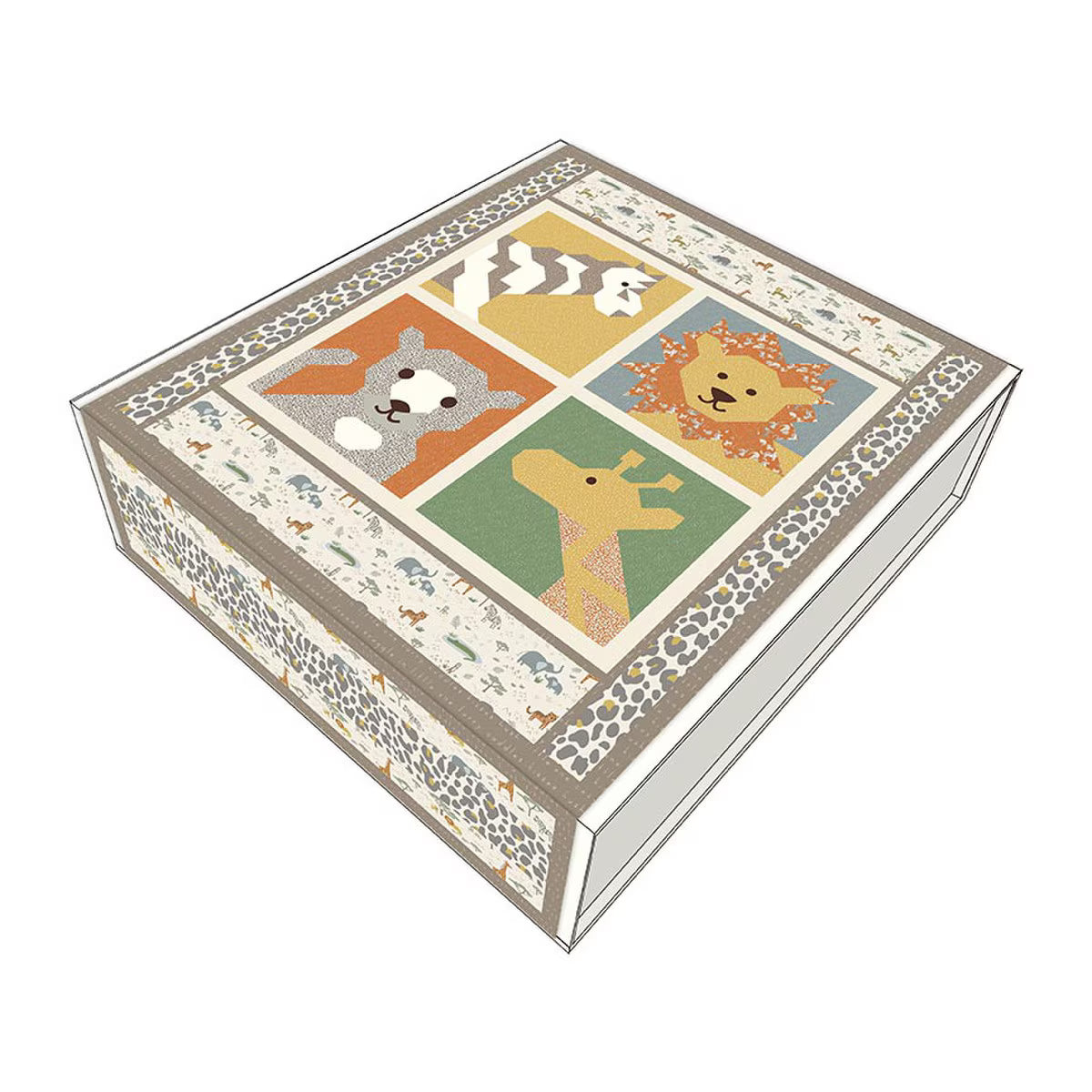Leo & Savannah - Safari on the Savannah Quilt Kit