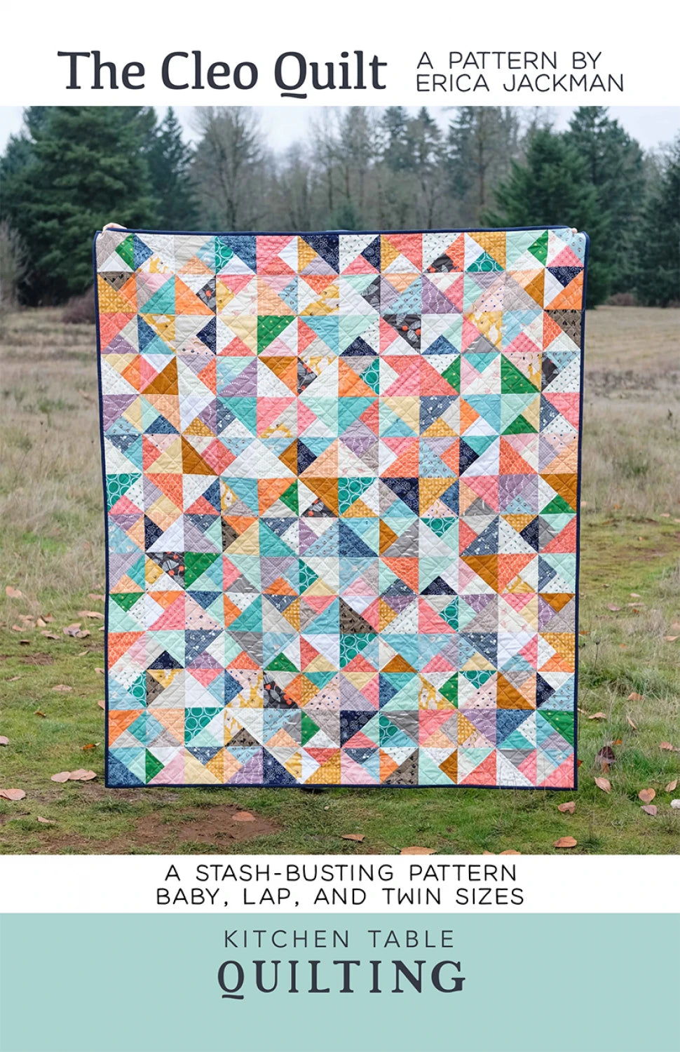 The Cleo Quilt Pattern - Kitchen Table Quilting