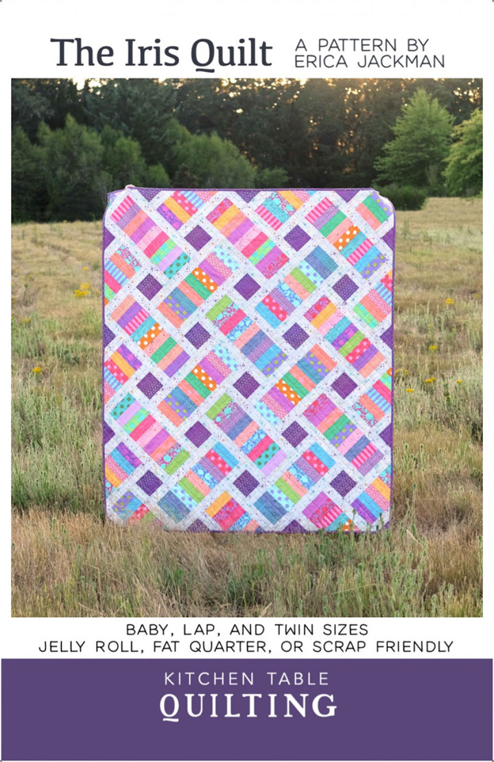 The Iris Quilt Pattern - Kitchen Table Quilting