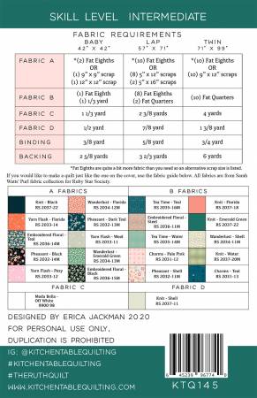 The Ruth Quilt Pattern - Kitchen Table Quilting