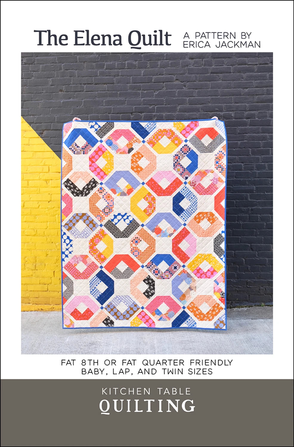 The Elena Quilt Pattern - Kitchen Table Quilting