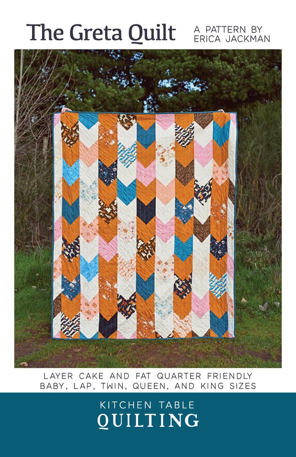 The Greta Quilt Pattern - Kitchen Table Quilting