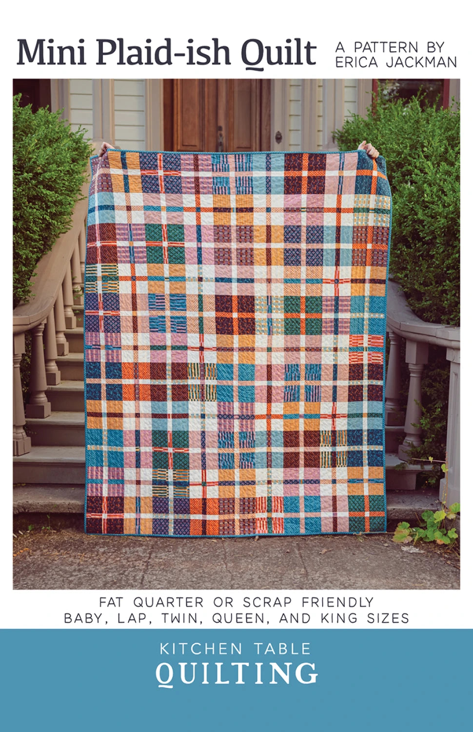 Mini Plaid-ish Quilt Pattern - Kitchen Table Quilting
