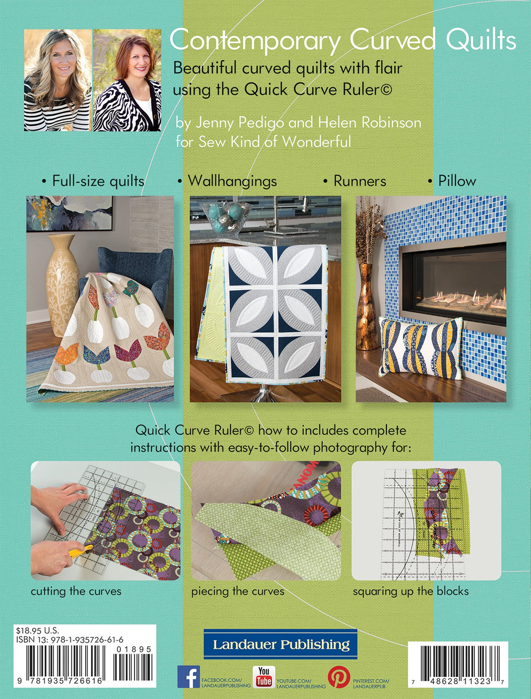 Contemporary Curved Quilts Book - Sew Kind of Wonderful