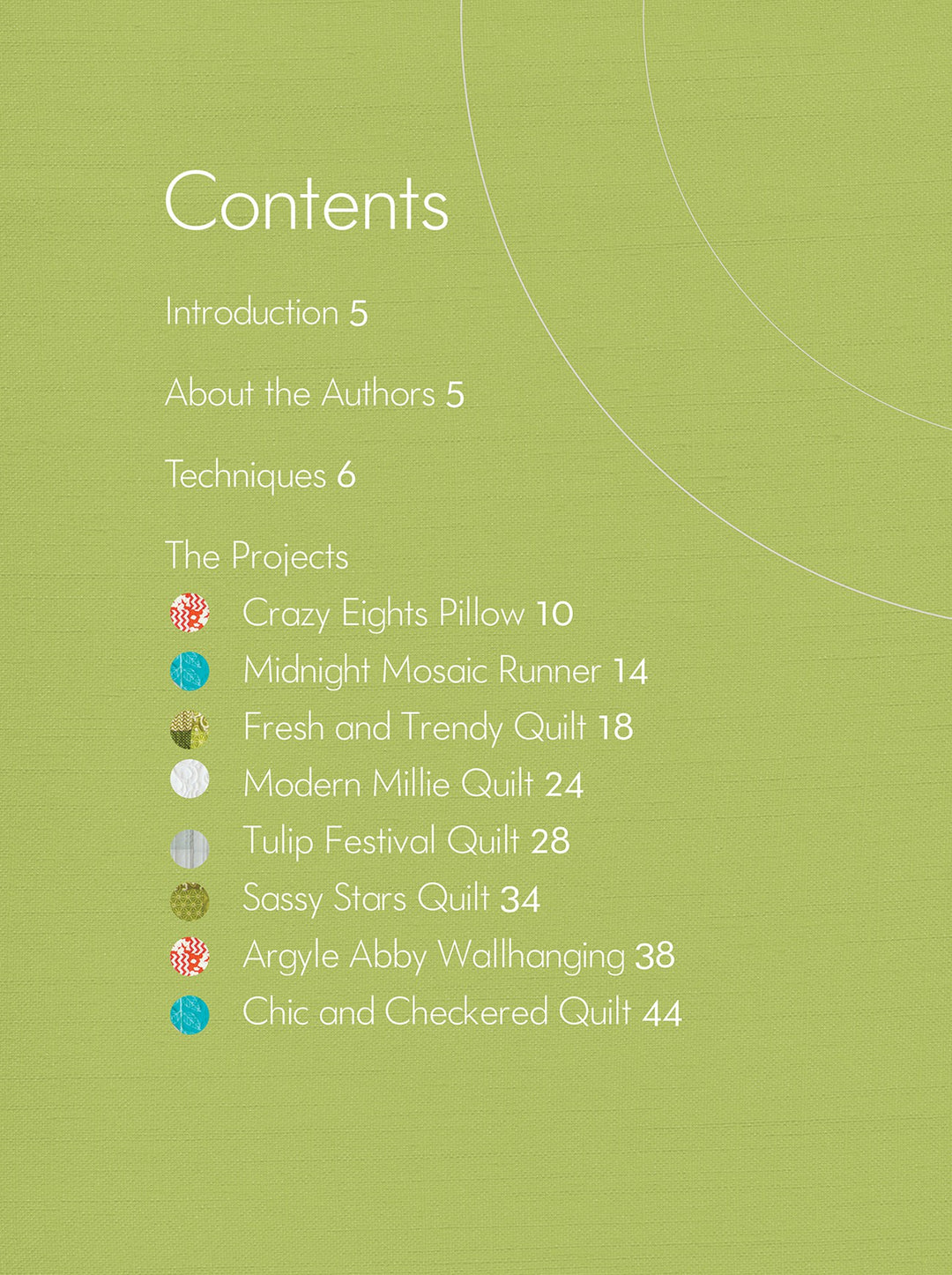 Contemporary Curved Quilts Book - Sew Kind of Wonderful