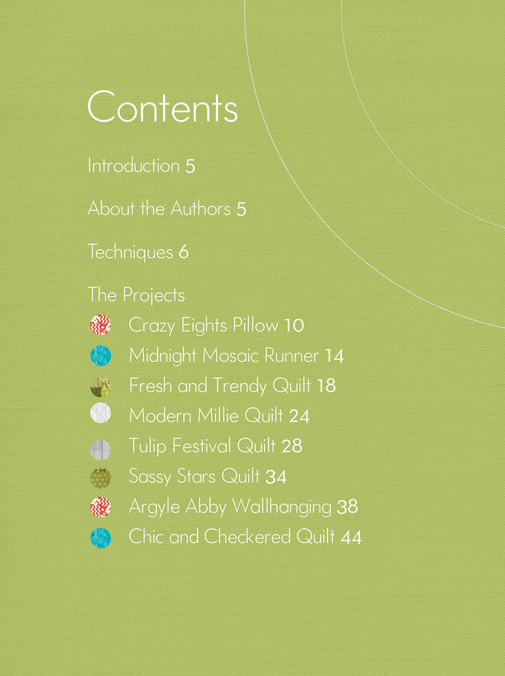 Contemporary Curved Quilts Book - Sew Kind of Wonderful