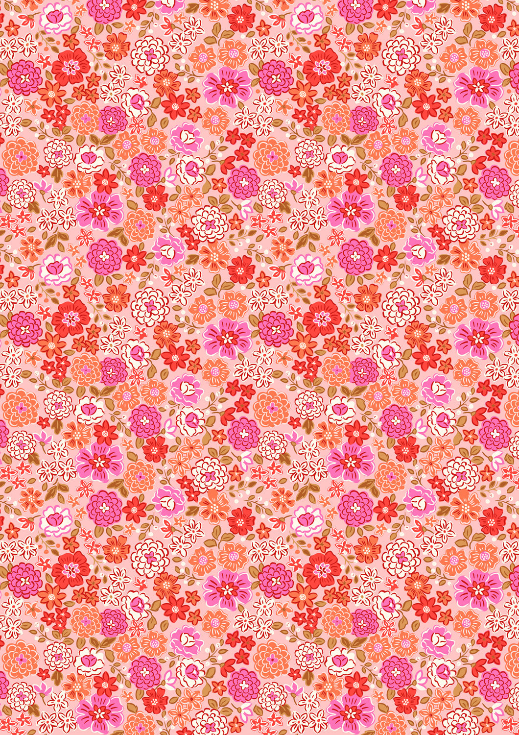 Boho Blooms - Boho Blooms - Pinks and Peaches - L16A