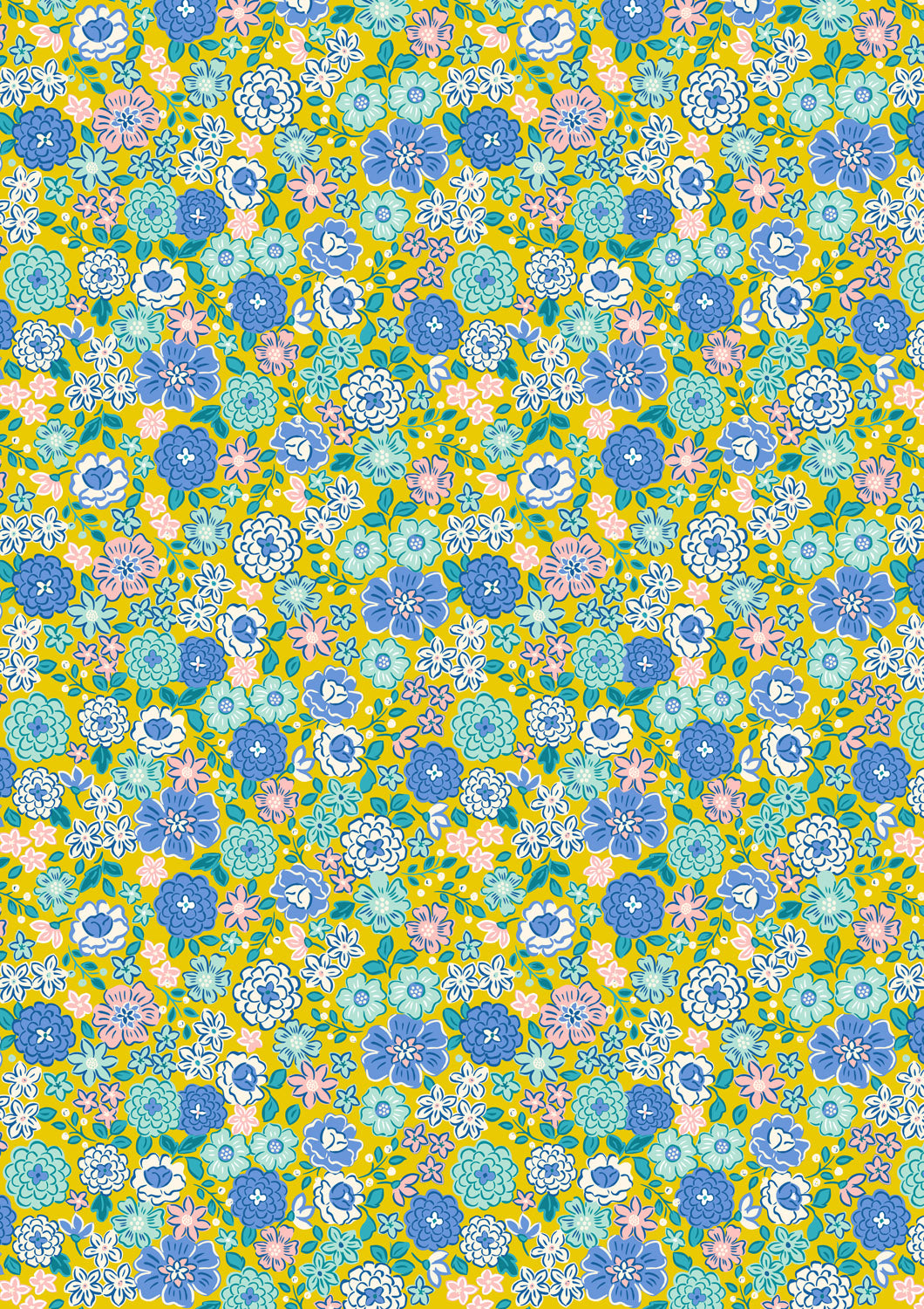 Boho Blooms - Boho Blooms - Yellow - L16E
