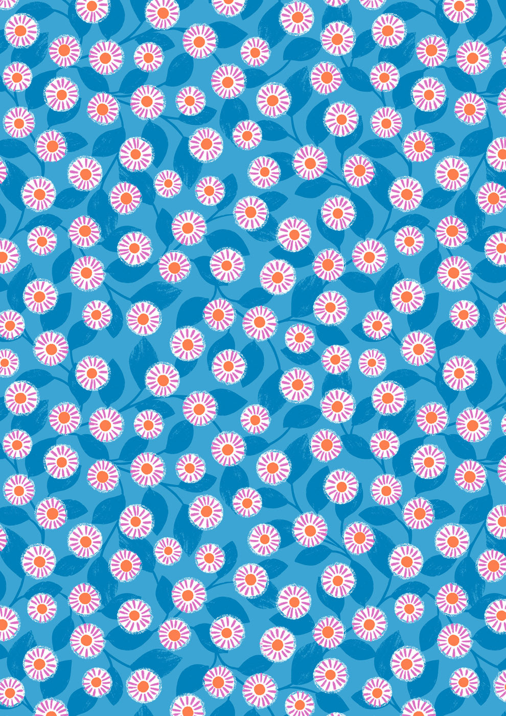 Creative Landscapes - Mountains and Shores - Wild Daisy - Blue - L27A